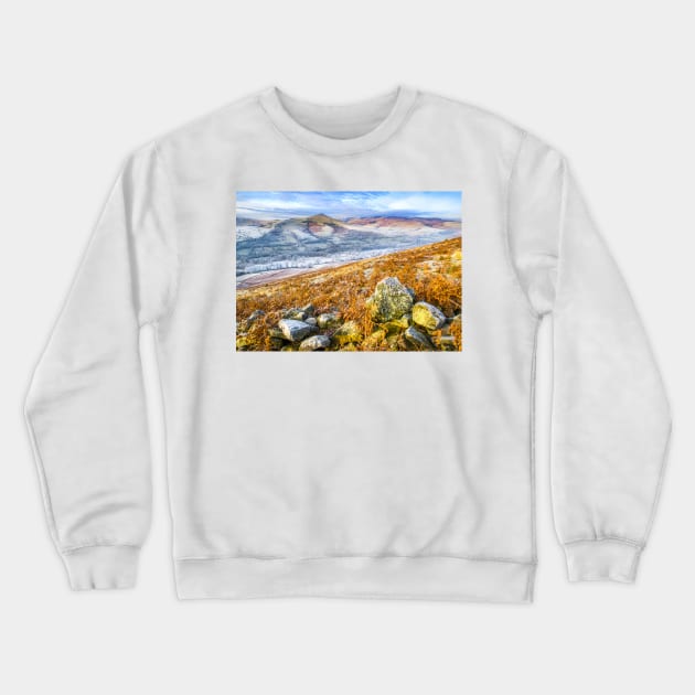 The Hope Valley and Edale Crewneck Sweatshirt by geoffshoults